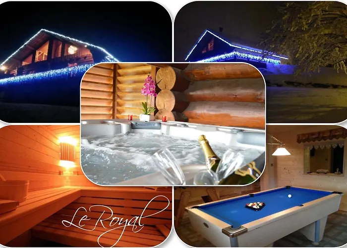 Chalet Spa Le Royal Nathalie Mn La Rouge La Bresse photo