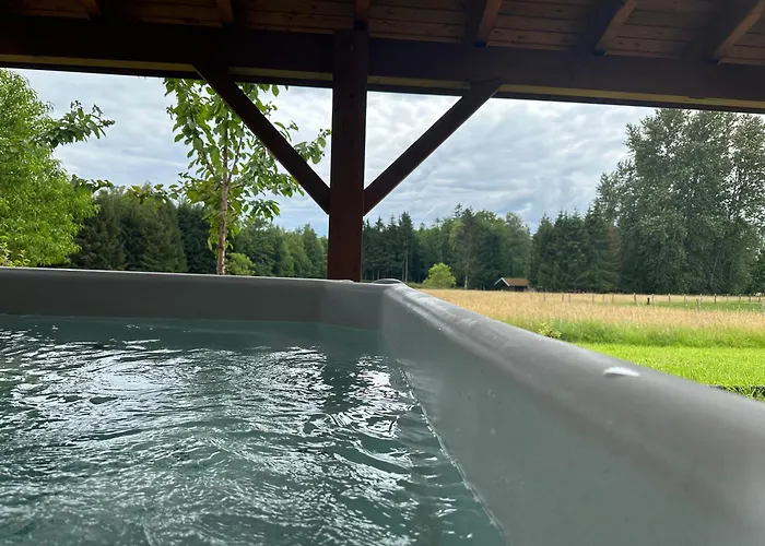 Chalet Dans Un Ecrin De Verdure Avec Spa Privatif Jeanmenil photo