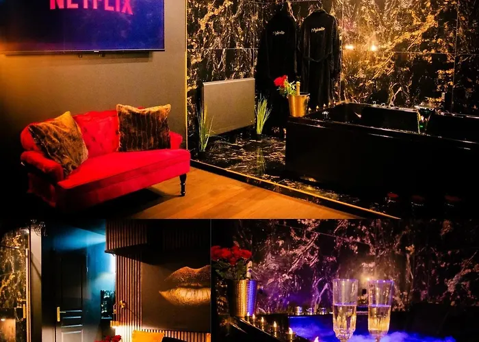 L'Aphrodite, Suite De Luxe - Love Room - Jacuzzi Homecourt Foto