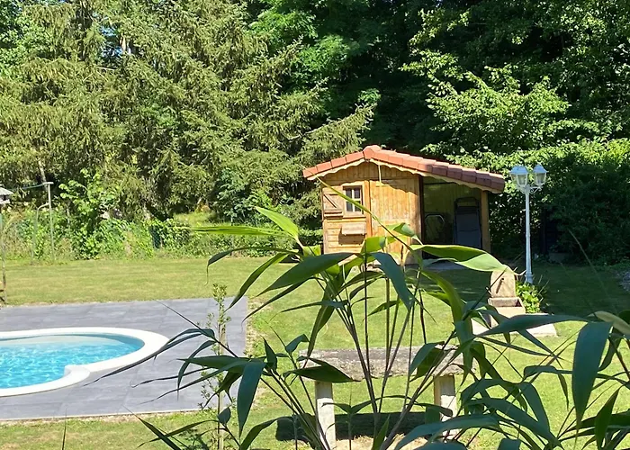 foto di Gite Spacieux Avec Piscine Et Terrasse En Village - Fr-1-589-637 Hennecourt