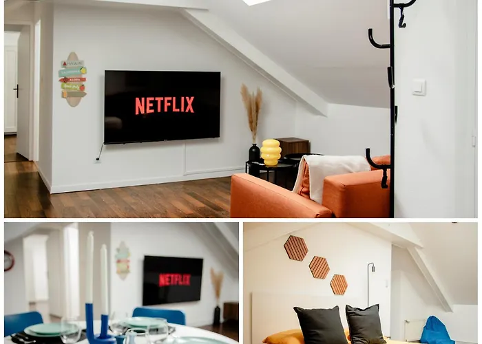 Le Mansarde Chaleureux T3 - 2 Chambres Netflix Wifi Homecourt photo