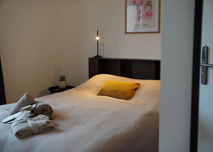 Photo de Chambre privé dans grand Gîte Le Petit Chez Soi 150m2 Basse-Ham