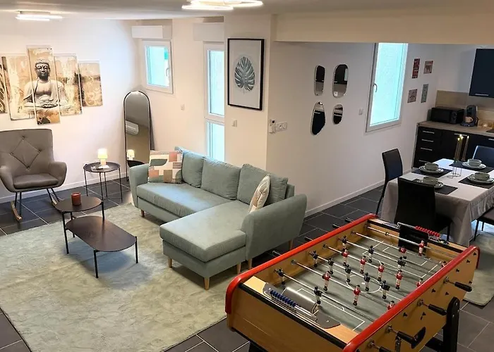 foto di Duplex 4 pers 2 Ch, Babyfoot&Netflix tout équipé Belleville-Sur-Meuse
